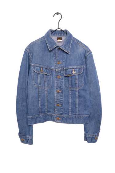 Vintage Denim Jacket- Men's Lee Tobacco Road Chainstitch - Dixon Rand