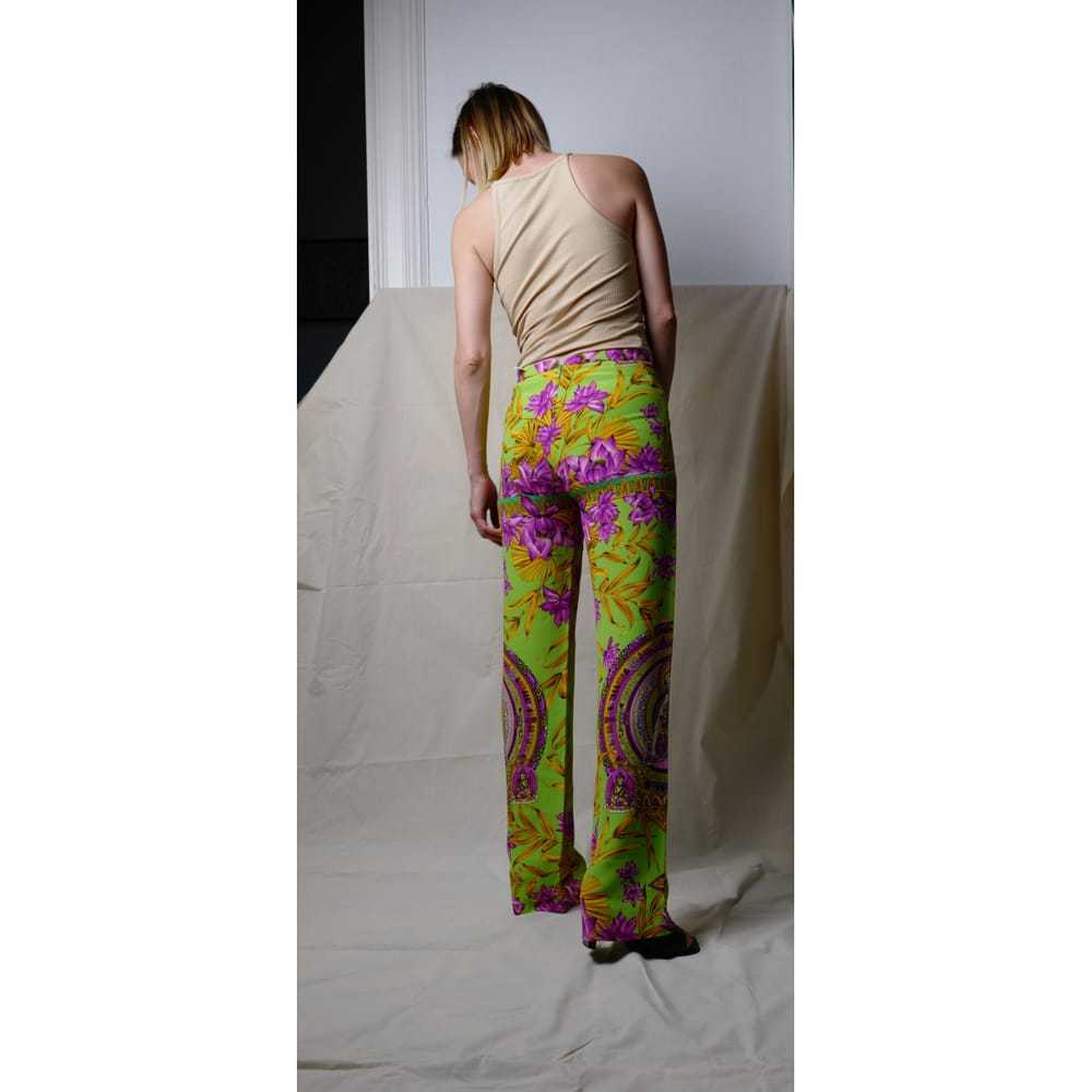 Gianni Versace Silk straight pants - image 10