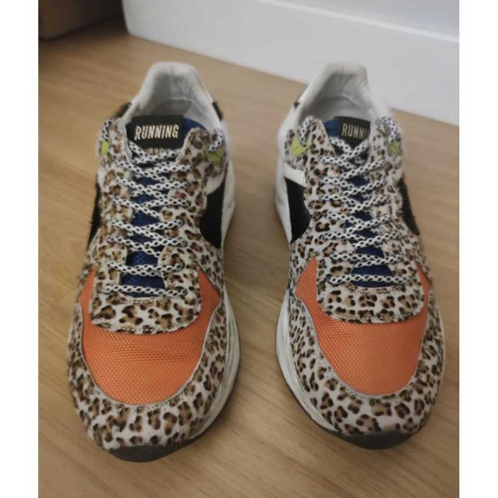 Golden Goose Running faux fur trainers - image 2