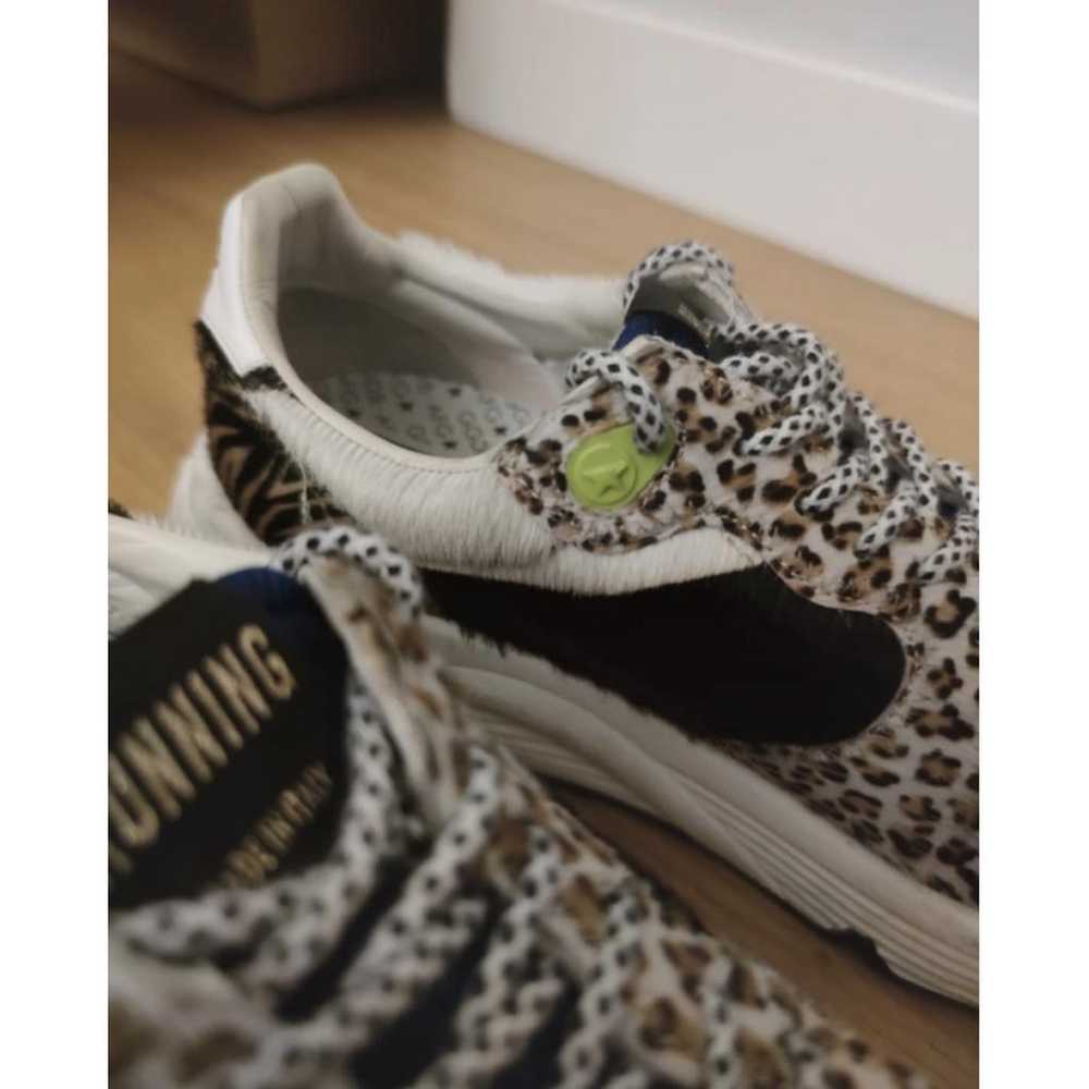 Golden Goose Running faux fur trainers - image 6