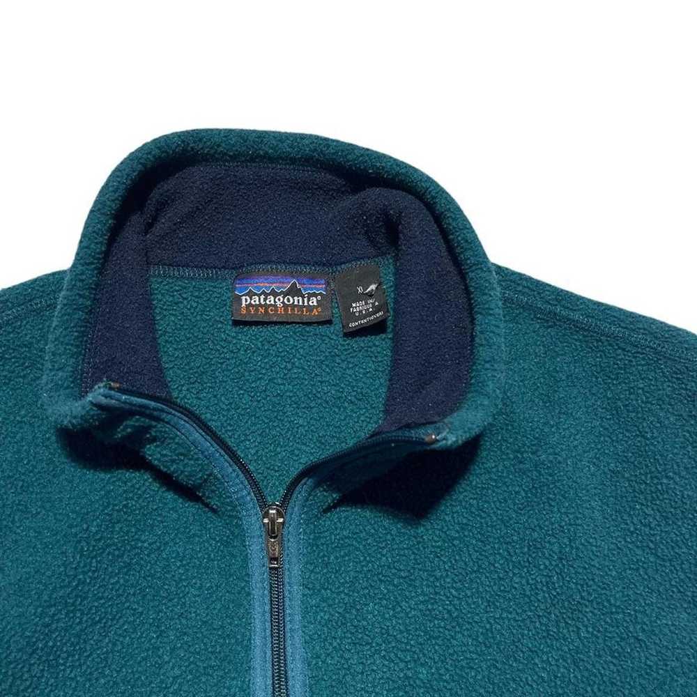 Patagonia × Vintage Vintage Patagonia Synchilla F… - image 3