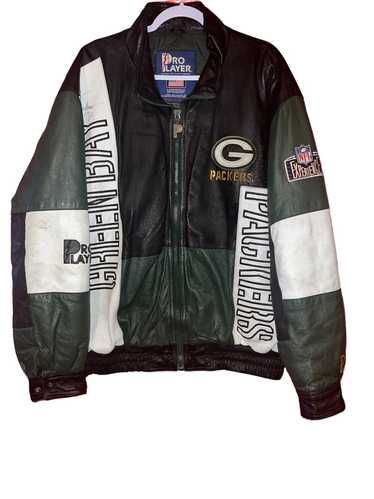 Pro Player Green Bay packers leather jacket pro pl