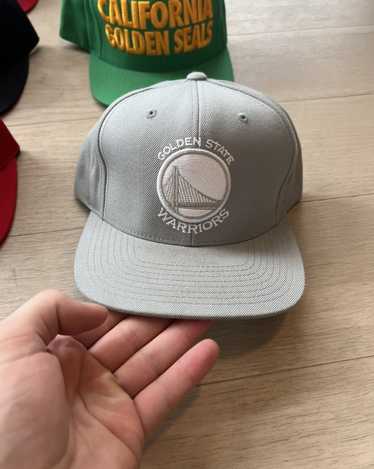 Lids Golden State Warriors Mitchell & Ness Munch Time Snapback Hat - Gray