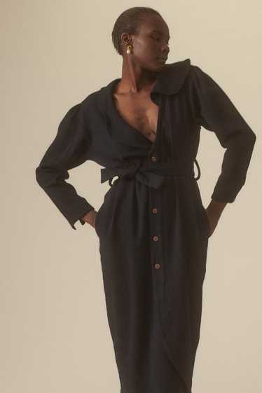 1980s Workers for Freedom Wool Dress