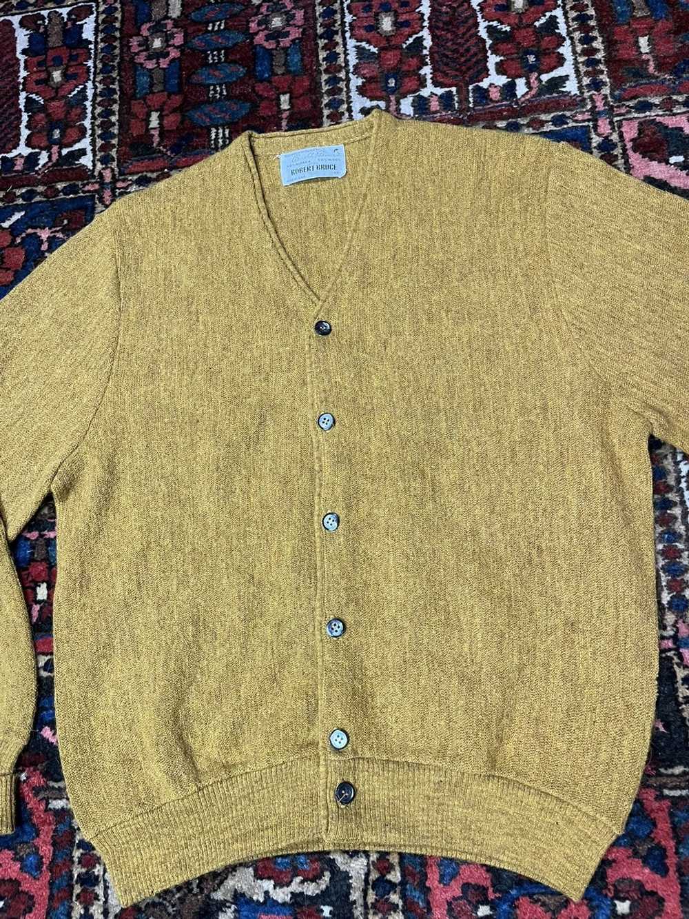 Vintage Vintage alpaca wool blend cardigan - image 2