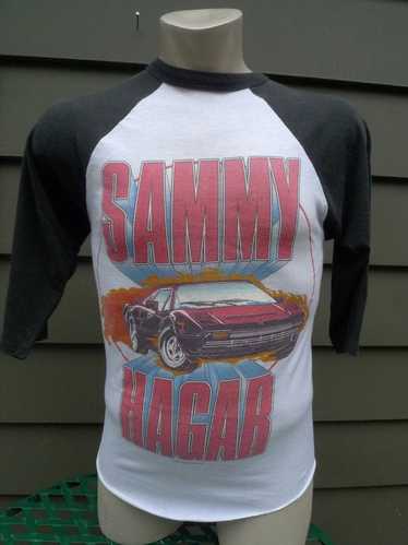 Band Tees 1984 Sammy Hagar Concert Single Stitch S