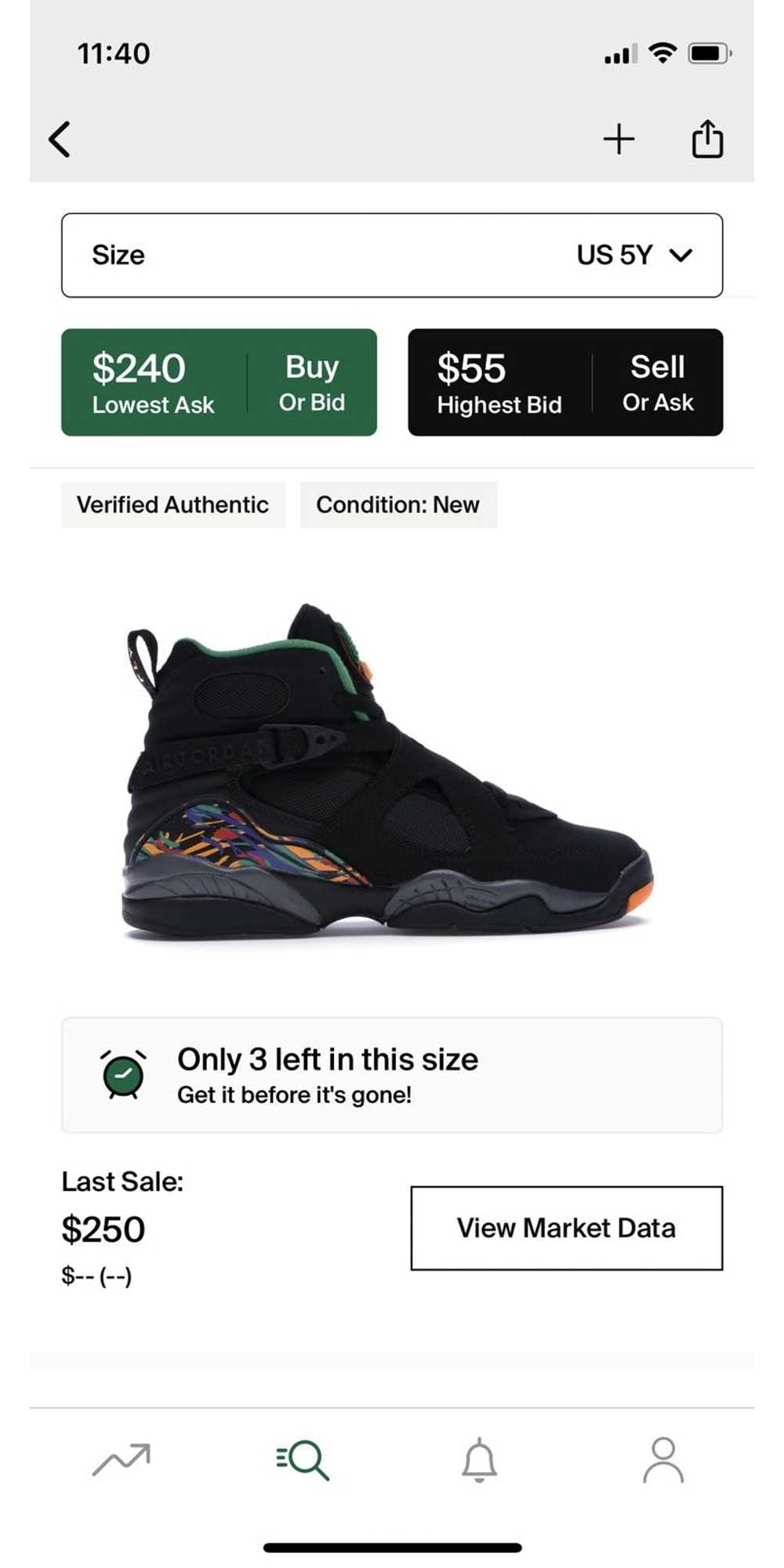 Jordan Brand Jordan 8 air raid gs - image 6