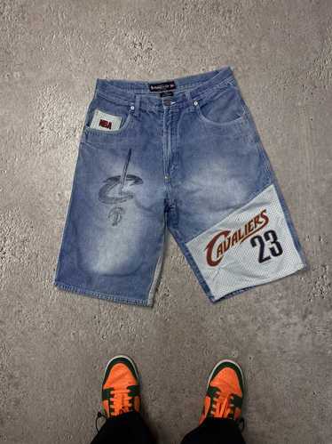 NBA Denver Nuggets Shorts Vintage Denim UNK Basketball 