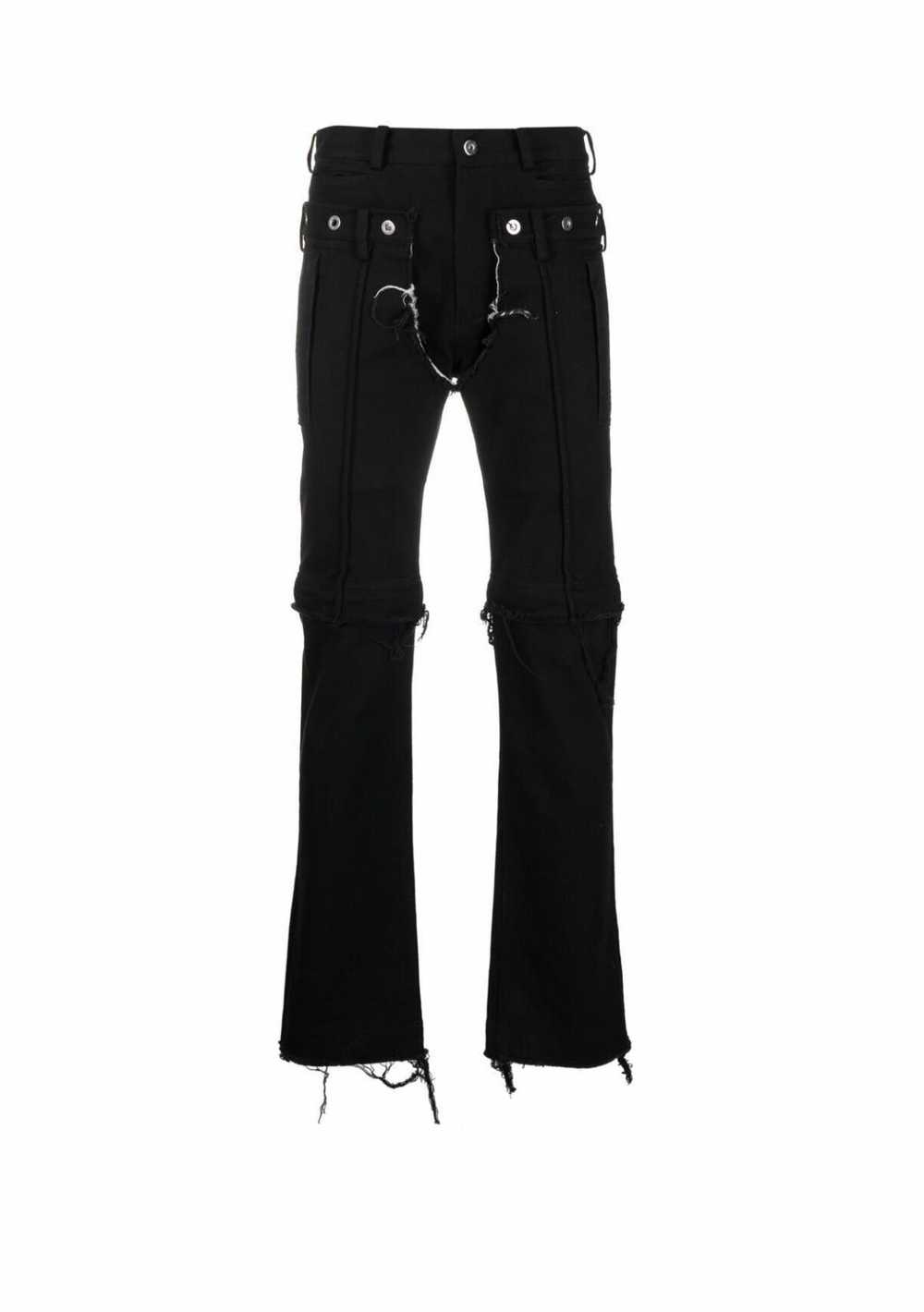 Sankuanz Sankuanz Mid-rise slim-fit trousers - image 1