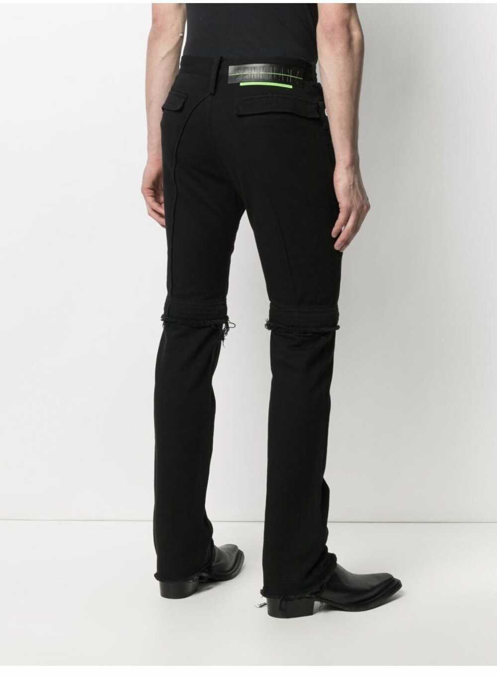 Sankuanz Sankuanz Mid-rise slim-fit trousers - image 4