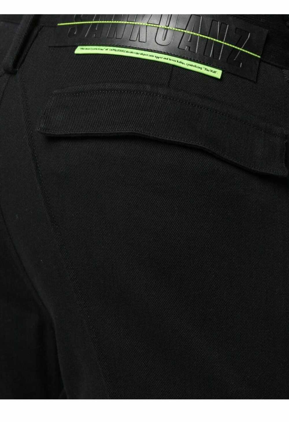 Sankuanz Sankuanz Mid-rise slim-fit trousers - image 5