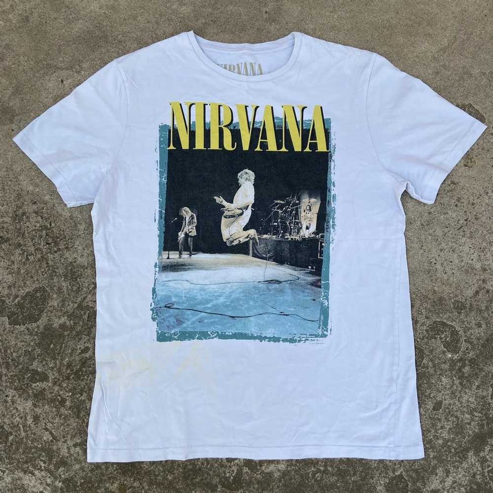 Kurt Cobain × Nirvana × Rock T Shirt NIRVANA “LIV… - image 1