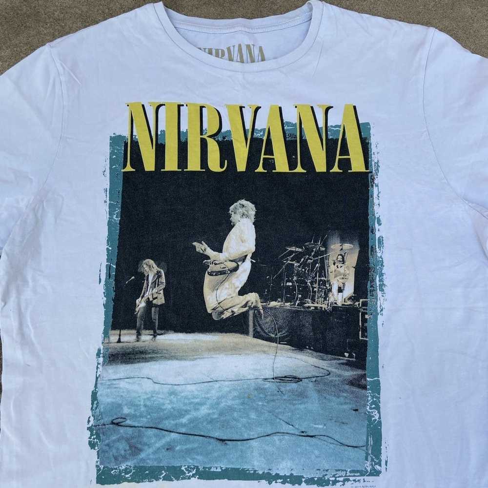 Kurt Cobain × Nirvana × Rock T Shirt NIRVANA “LIV… - image 2