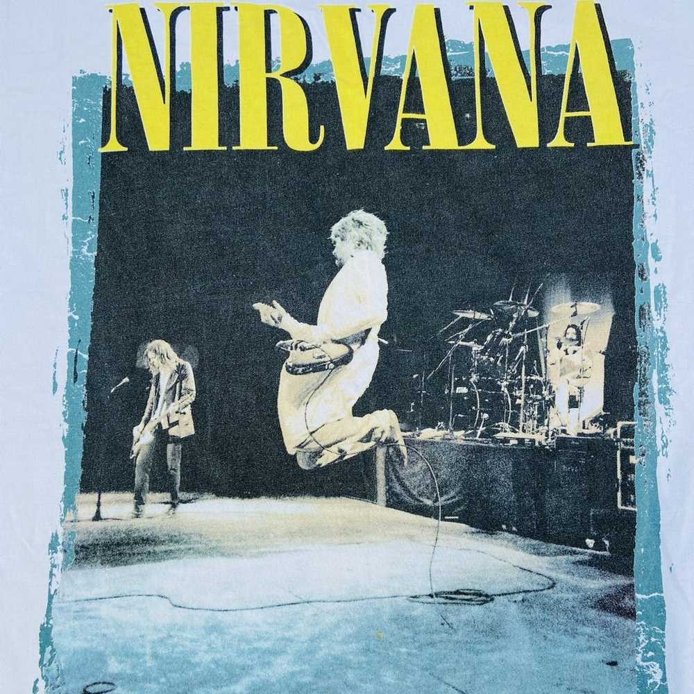 Kurt Cobain × Nirvana × Rock T Shirt NIRVANA “LIV… - image 4