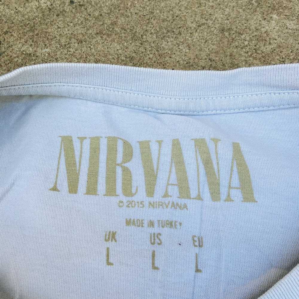 Kurt Cobain × Nirvana × Rock T Shirt NIRVANA “LIV… - image 7