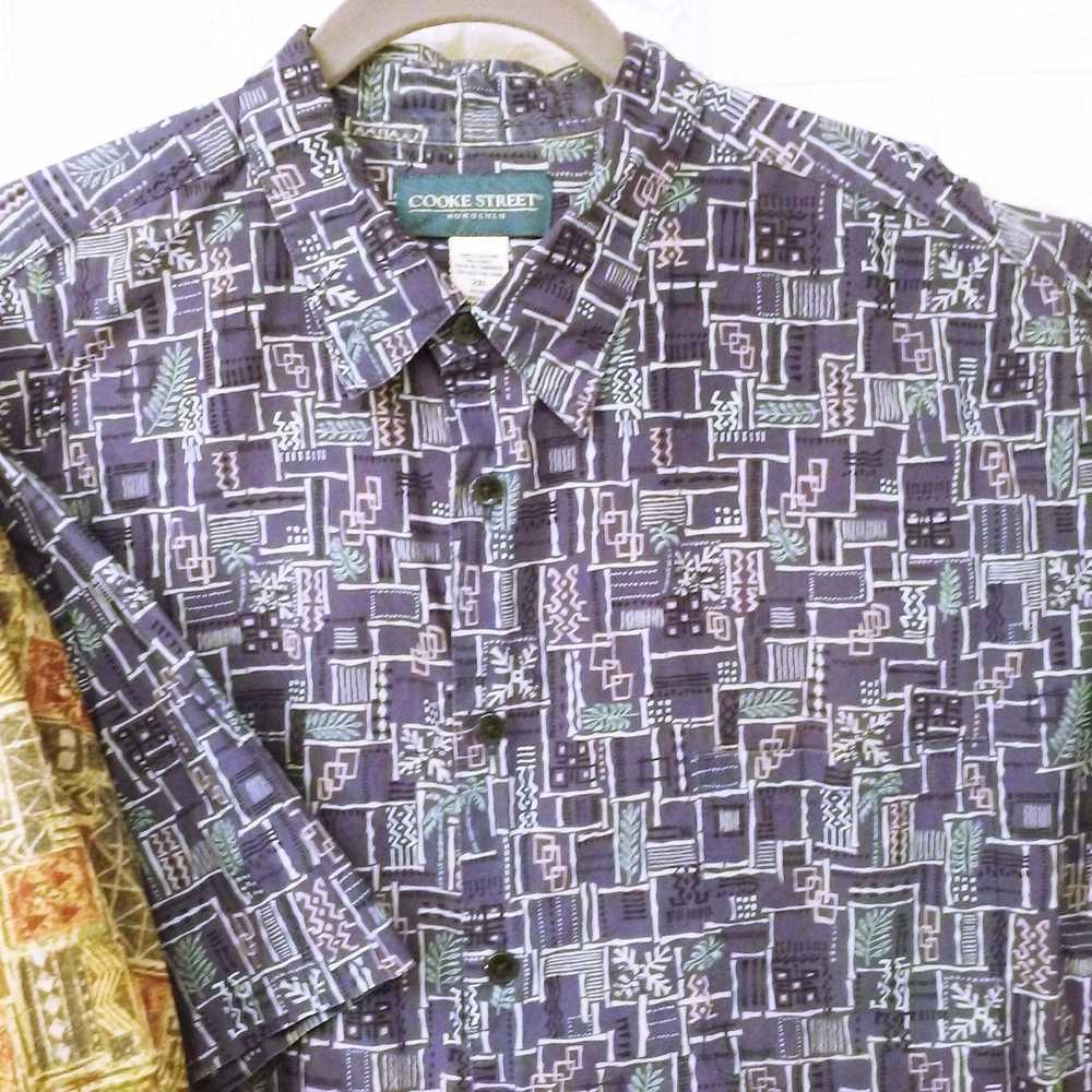 Hawaiian Shirt × Other × Vintage Lot of 2 Tops Co… - image 4