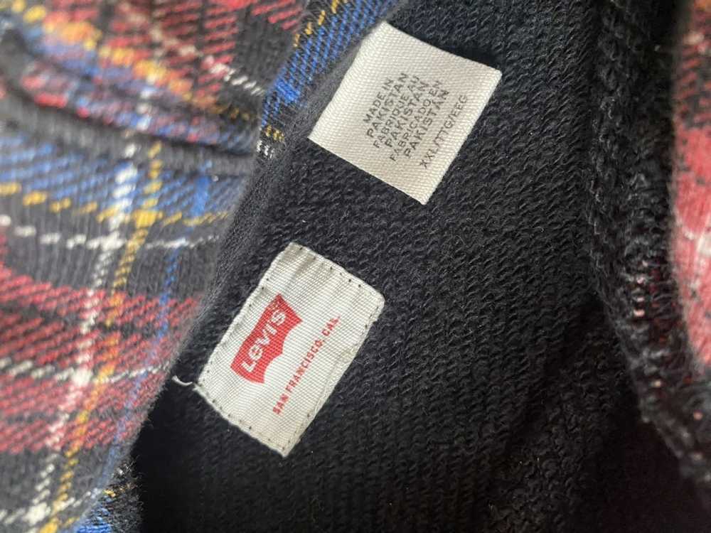 Levi's sale plaid hoodie