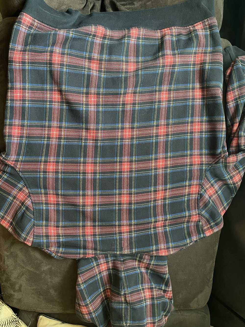 Levi hot sale tartan hoodie