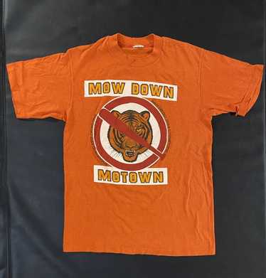 MLB × Tee × Vintage Vintage 80s Mow Down Motown T… - image 1