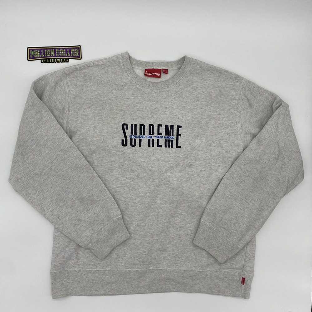 Supreme world famous crewneck - Gem