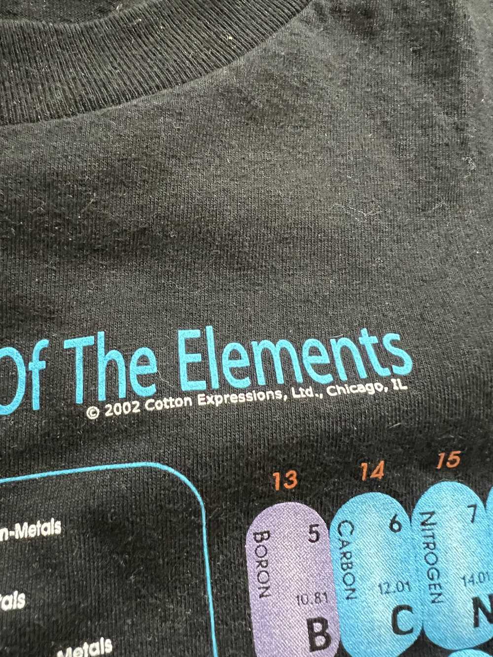 Vintage Vintage Periodic Table of Elements T-Shirt - image 3