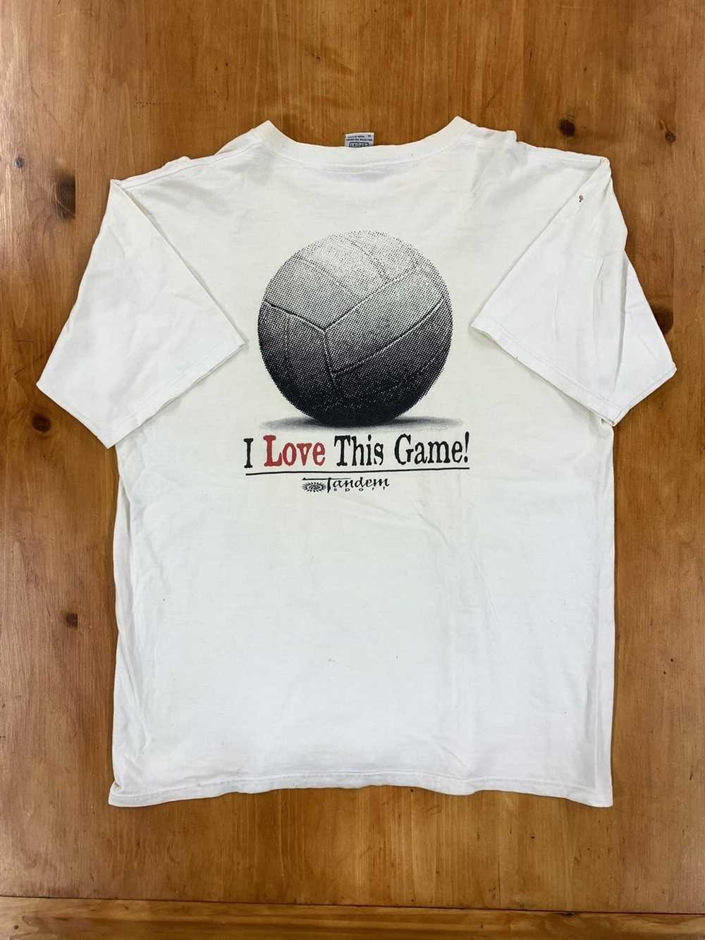 Vintage Vintage I Love Volleyball Tee - image 1