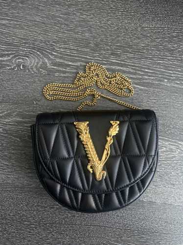 Versace VERSACE VIRTUS QUILTED BELT BAG