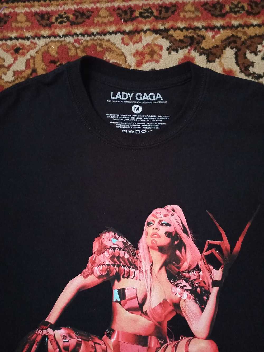Band Tees × Streetwear × Vintage Lady Gaga T-Shirt - image 2
