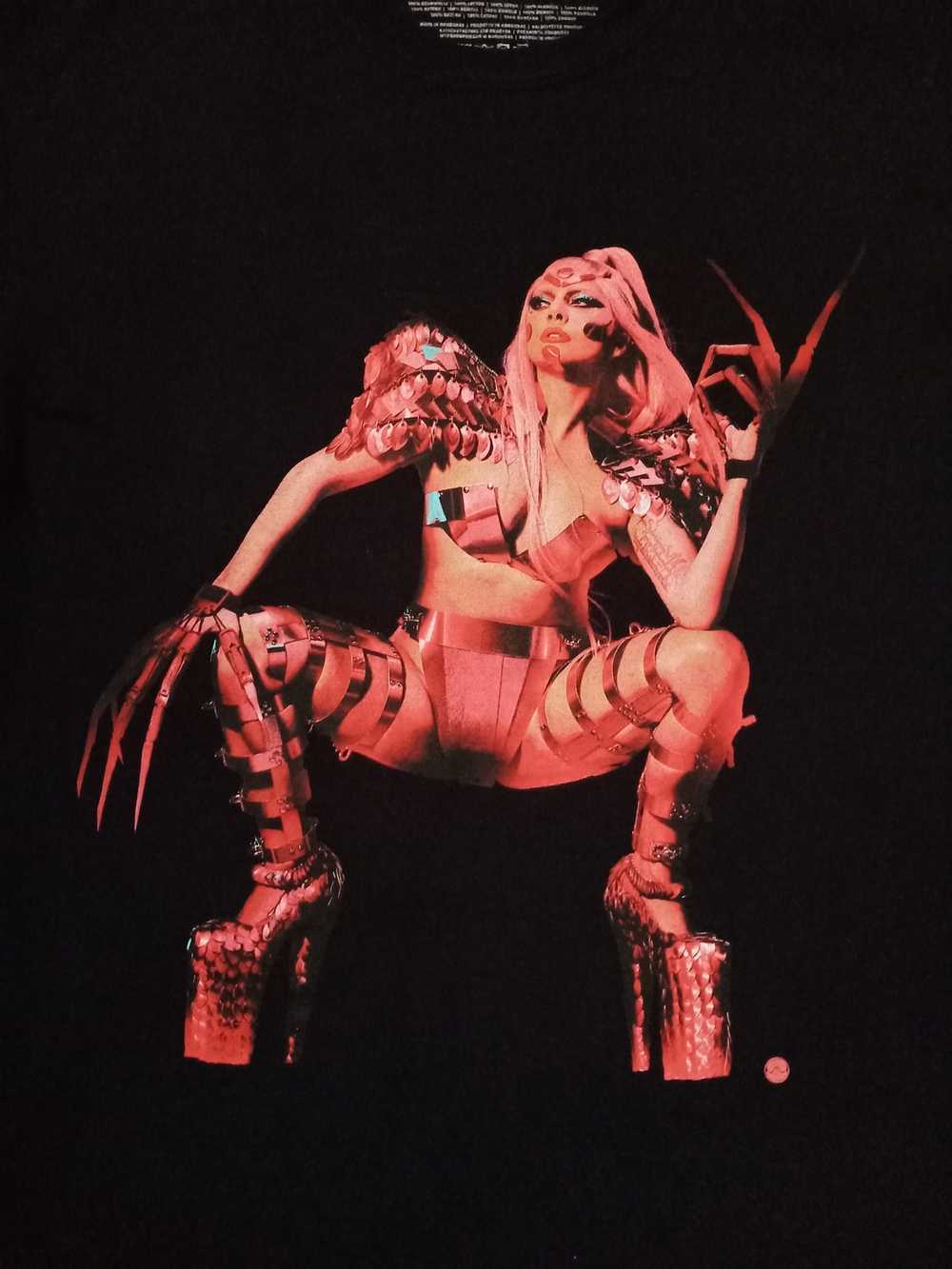 Band Tees × Streetwear × Vintage Lady Gaga T-Shirt - image 3