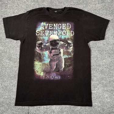 Band Tees vintage black avenged sevenfold band pr… - image 1