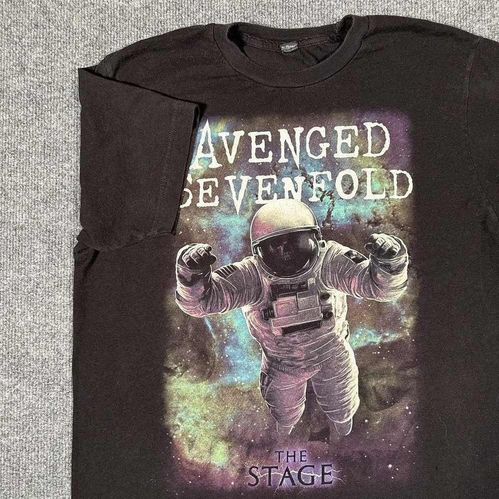 Band Tees vintage black avenged sevenfold band pr… - image 2