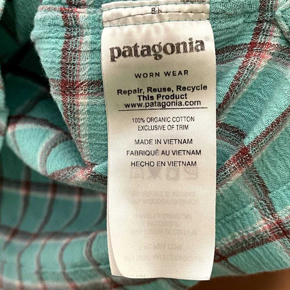 Patagonia Patagonia Shirt Size XL Teal Red White … - image 4