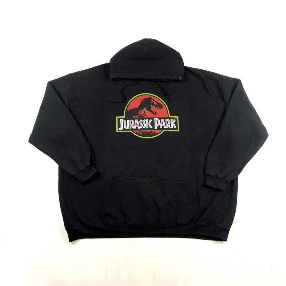 Vintage Vintage hoodie Jurassic park sweatshirt 9… - image 1