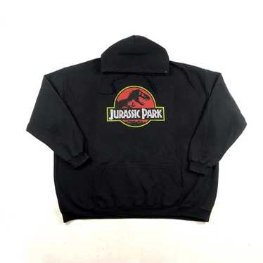 Vintage Vintage hoodie Jurassic park sweatshirt 9… - image 1