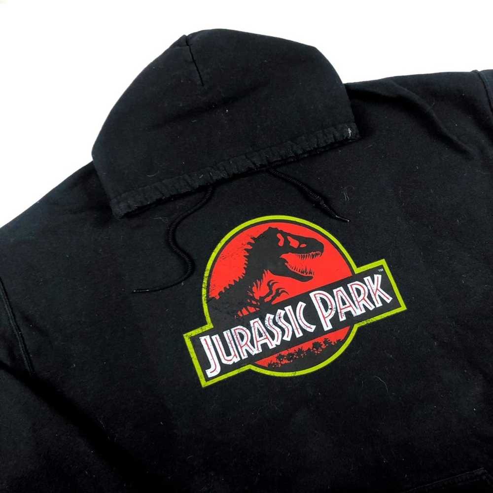 Vintage Vintage hoodie Jurassic park sweatshirt 9… - image 6