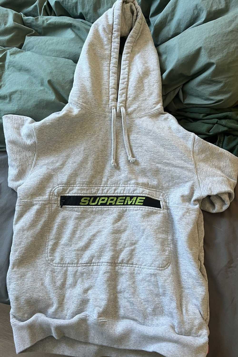 Supreme Medium Gray Supreme Hoodie - image 1