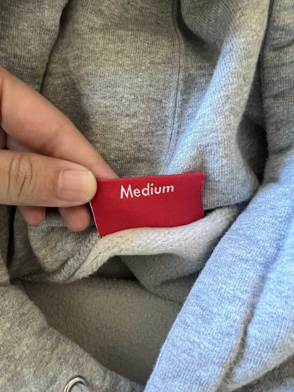 Supreme Medium Gray Supreme Hoodie - image 4