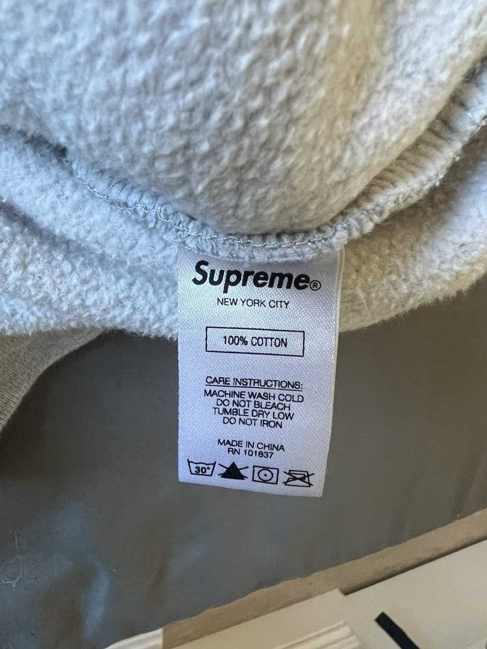 Supreme Medium Gray Supreme Hoodie - image 5