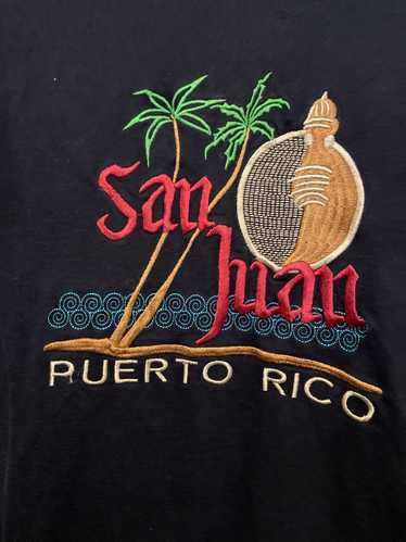 Vintage Vintage San Juan Puerto Rico Embroidered T