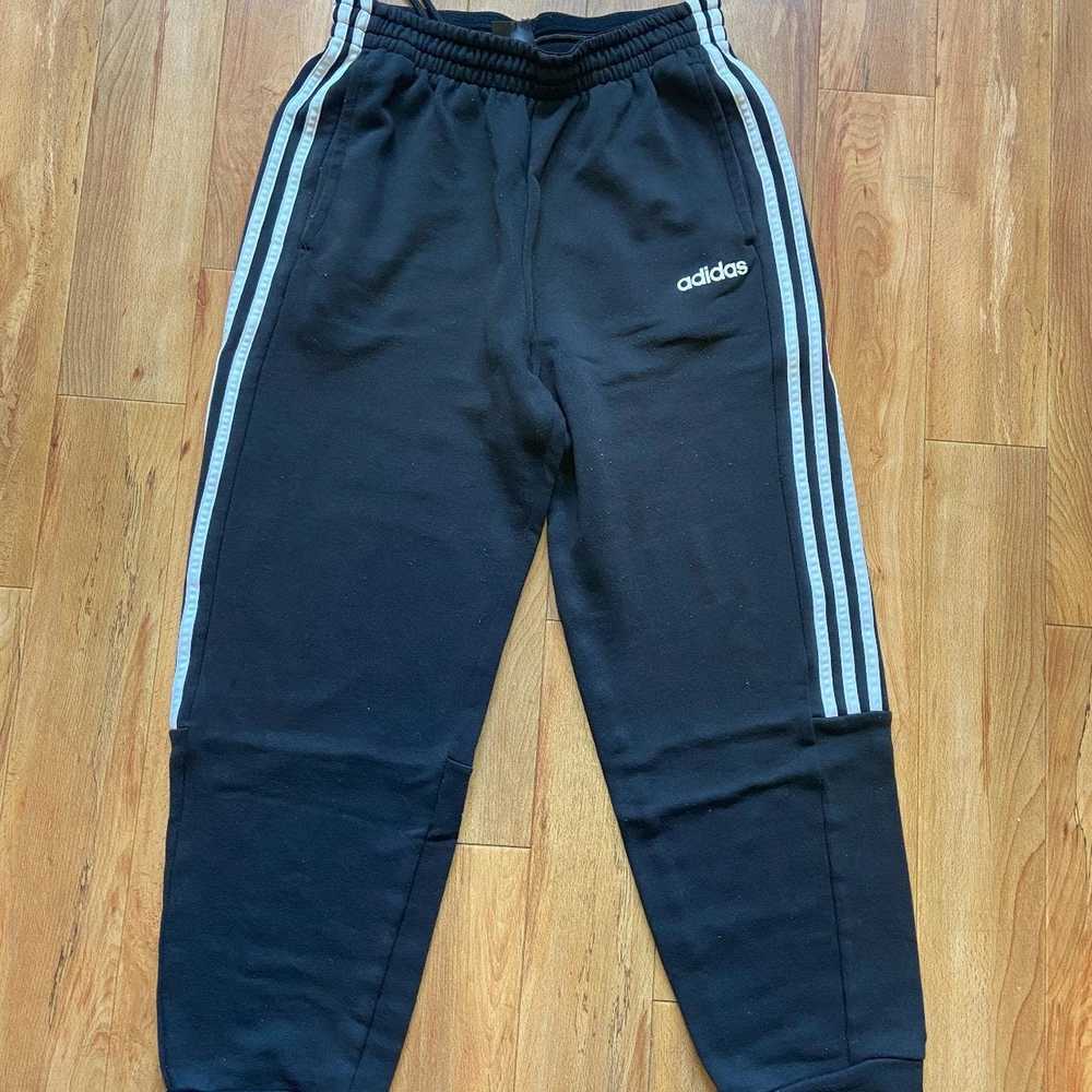 Adidas Classic ADIDAS black and white joggers - Gem