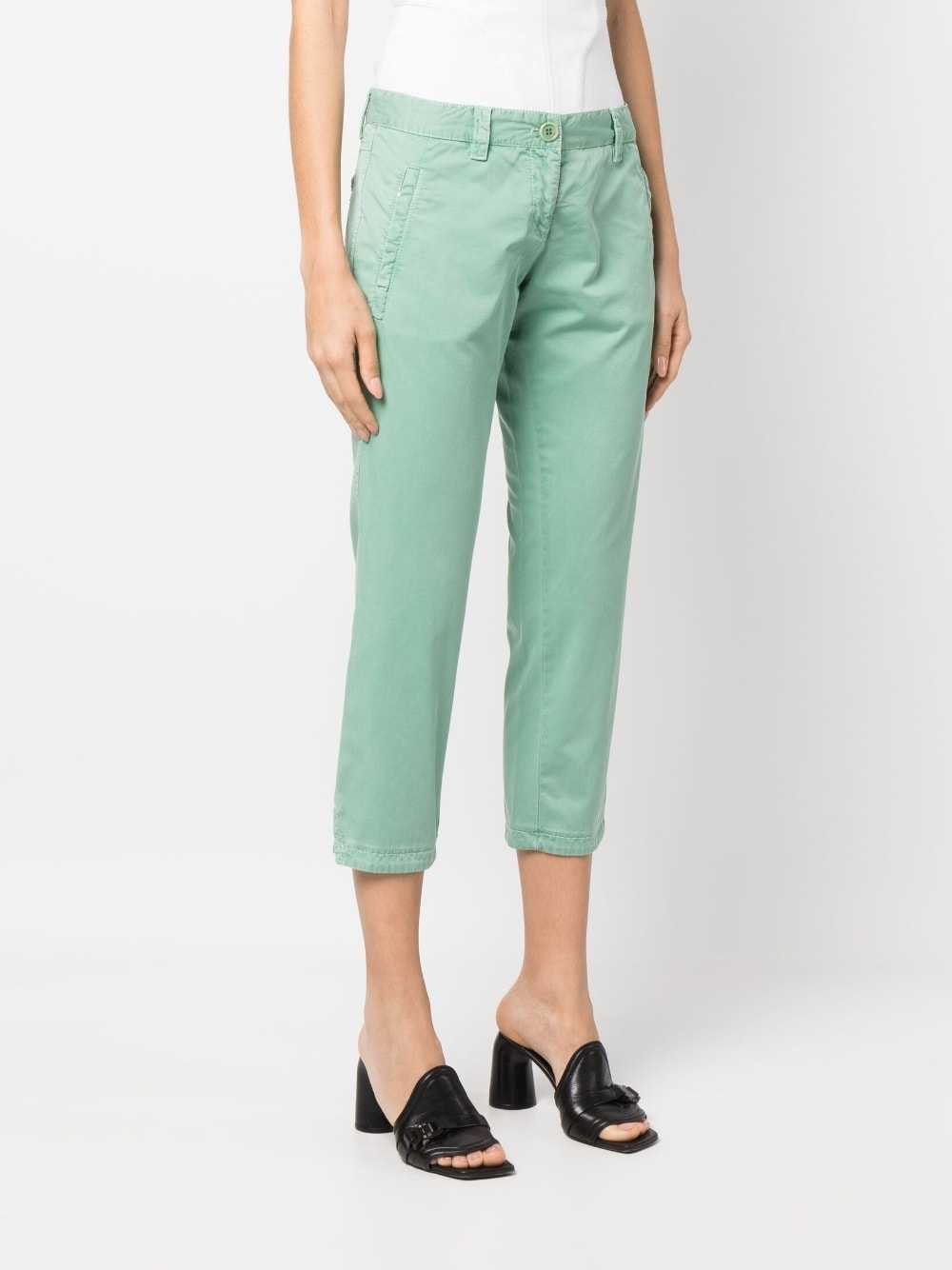 Prada Pre-Owned 1990s mid-rise cropped trousers -… - image 3