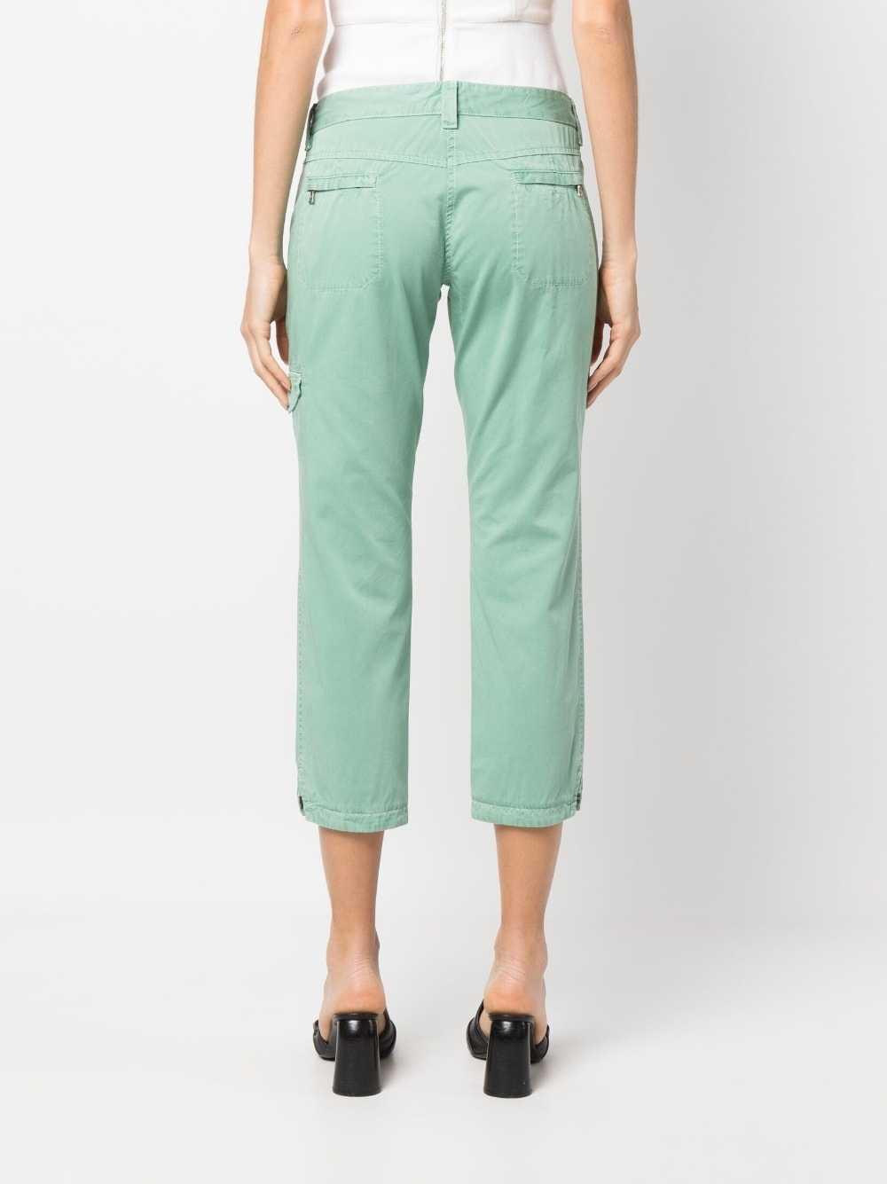 Prada Pre-Owned 1990s mid-rise cropped trousers -… - image 4