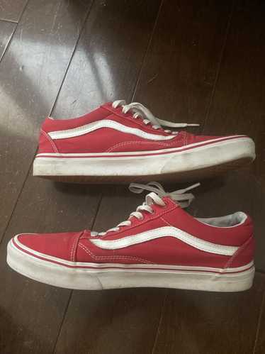 Vans Original Red Low-Top Vans