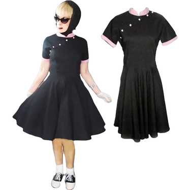 1950s Peggy Play Suit in Plus Size 44 (bra, shorts, blouse and