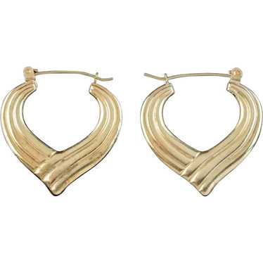 BASIC Creole Hoop Earrings GOLD 35310010120