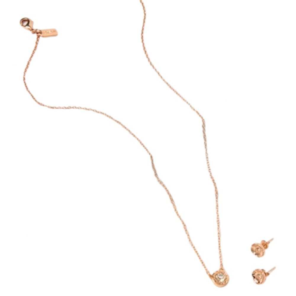 Coach Pink gold necklace - image 1