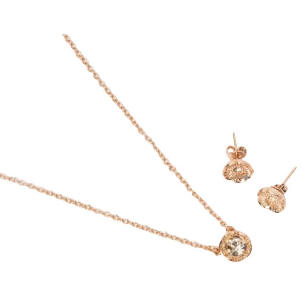 Coach Pink gold necklace - image 4