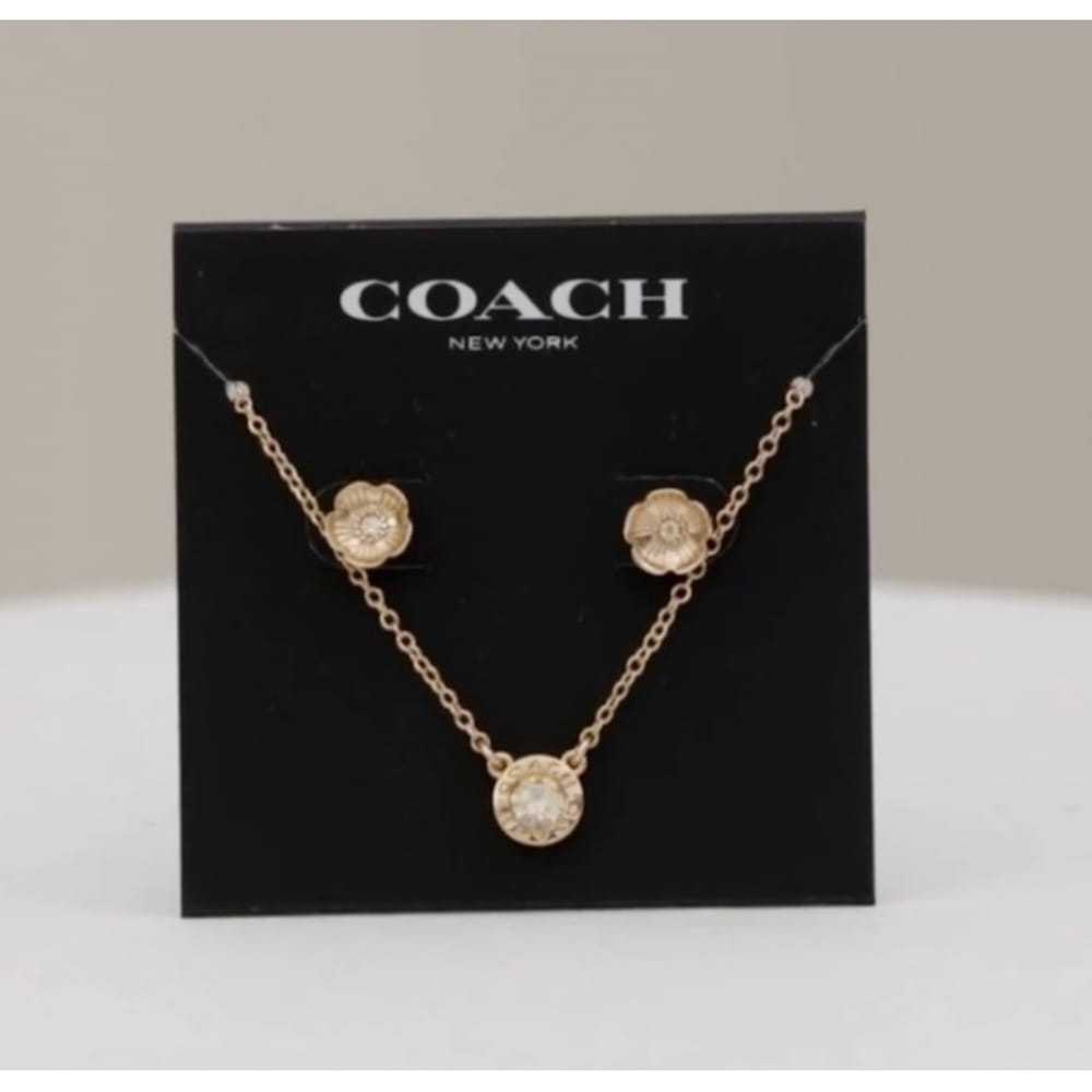 Coach Pink gold necklace - image 5