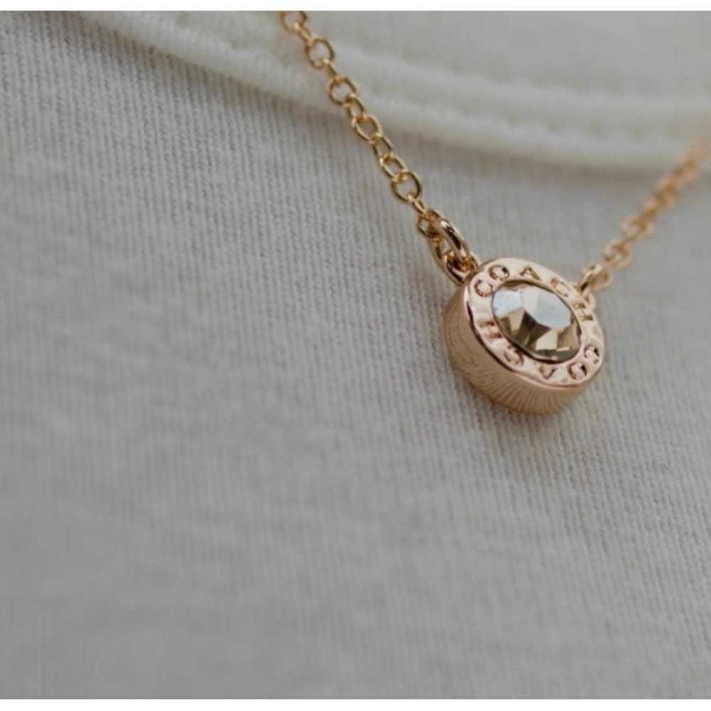 Coach Pink gold necklace - image 7