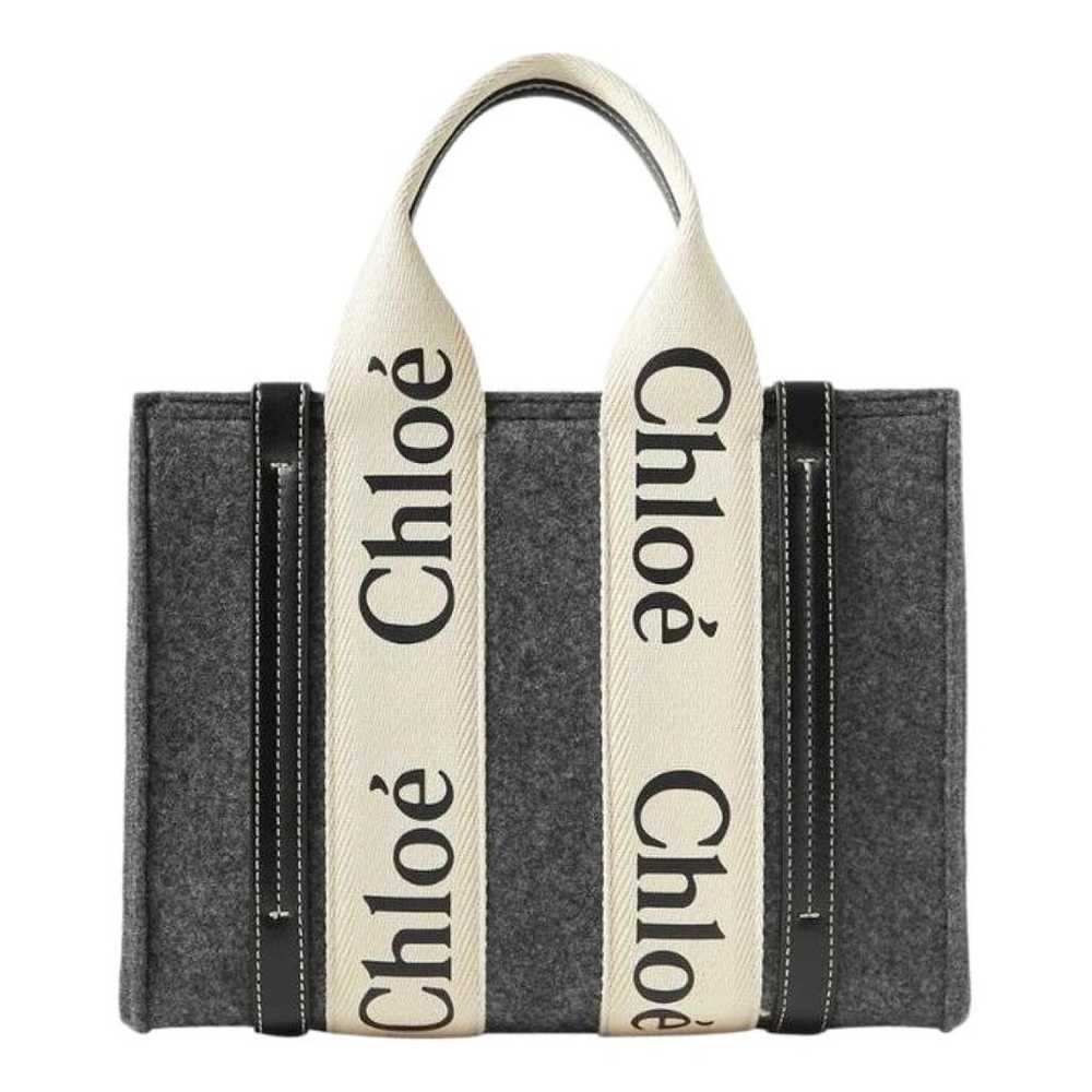 Chloé Woody leather crossbody bag - image 1